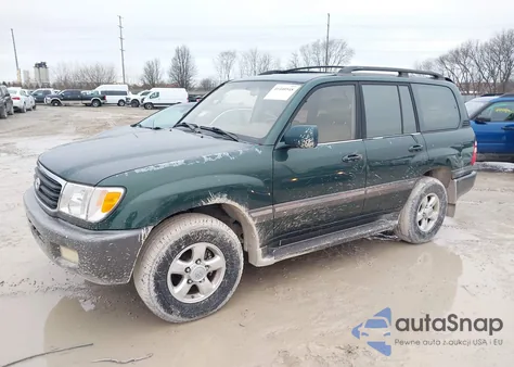2000 Toyota Land Cruiser из США, поврежденный, VIN JT3HT05J8Y0084239